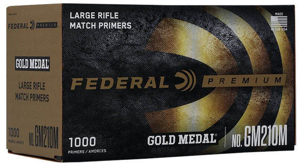 Federal GM210M Gold Medal Premium Multi Caliber 1000 Per Box/5 Case