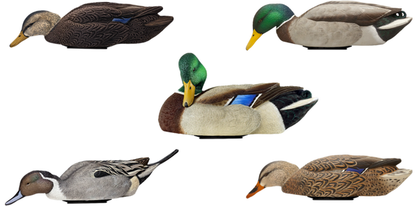 Avian X Power Swimmer Mallard - Drake Low-head Decoy