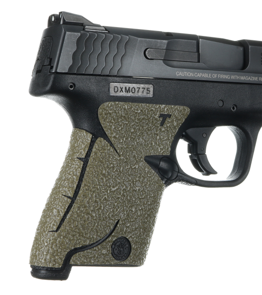 Talon Grips 705M Adhesive Grip  Textured Moss Rubber for S&W M&P Shield 9,40