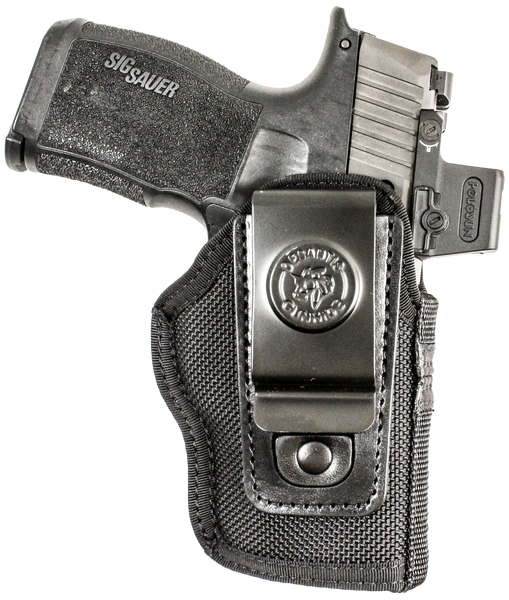 DeSantis Gunhide N87BJ9YZ0 Pro Stealth  IWB Black Nylon Sig Sauer P365 w/Red Dot Ambidextrous