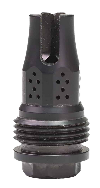 Jk Armament JKMDHDCF28 War Eagle Compensator/Flash Hider 22Cal 1/2"x28 Stainless Steel Nitride Black