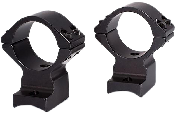 Talley 940769 Scope Mount/Ring Combo  Black Anodized Aluminum 1" Tube, CZ 600 Lux/600 Range, Medium Rings
