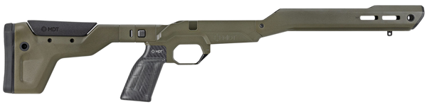 Mdt Chassis Hnt-26 Rem 700 SA - RH Folding Arca Cobalt Green