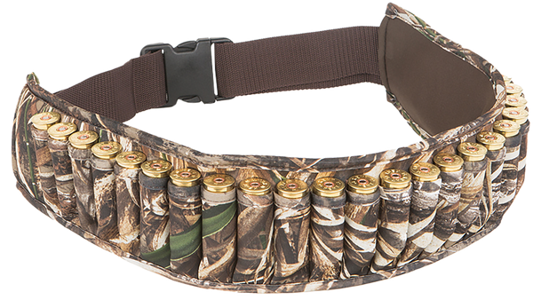 Allen 2525 Waterfowl Shotgun Shell Belt Realtree Max-4 Neoprene 25rd Shotgun Waist Mount Adjustable Belt