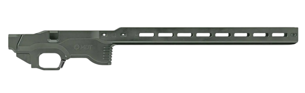 Mdt Sporting Goods Inc 114881CCG ACC Premier Gen2 Chassis Base Cerakote Charcoal Green Aluminum Fits Ruger American Rimfire Right Hand