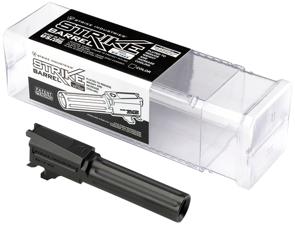 Strike Industries P365BARREL P365  9mm Luger 3.10" Fluted Black Nitride Steel, Fits Sig P365