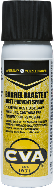 CVA AC1753 Barrel Blaster Rust Prevent Spray 6 oz Anti Rust Spray Compatible With Muzzleloading Rifles
