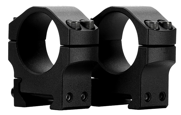 Mdt Sporting Goods Inc 103548BLK Premier Scope Ring Set Black Aluminum 34mm Tube, 1" Medium