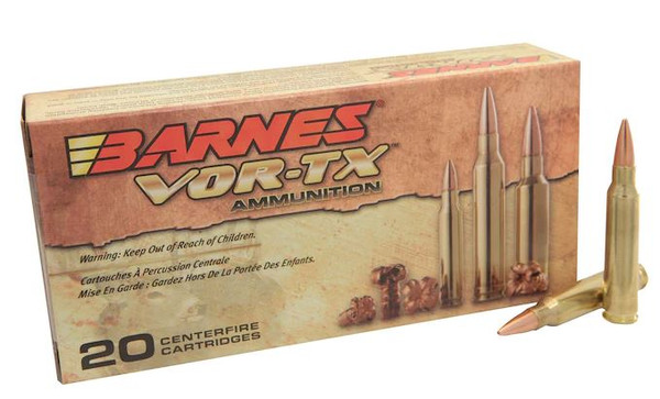 Barnes VOR-TX 5.56 Nato 62 Grain TSX 20 Rounds/ Box Ammo
