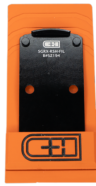 C&h Precision SGRXRSHFIL SIG P320 RX Series  Black Anodized Trijicon/Holosun Pattern Footprint