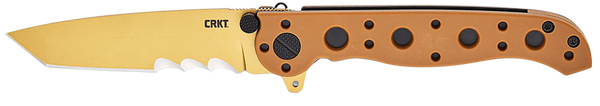 Crkt M16-10dz 3" Half Serrated - Tan/tan Tanto D2