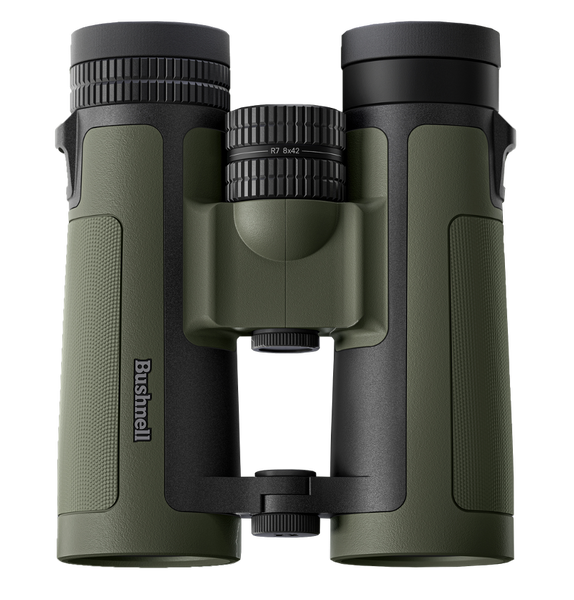 R7 ED BINO 10X42 GRN
