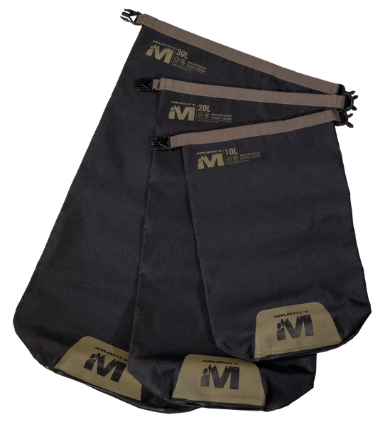 MUDDY MUD-WDB-SET-BLK      WTRPROOF DRY BAG SET