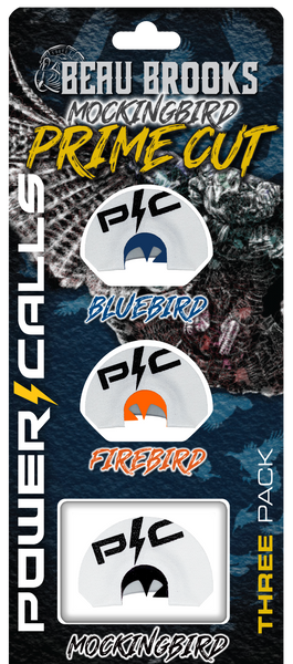 Higdon Outdoors 24246 Beau Brooks Diaphragm Call Mockingbird Latex 3 Pack