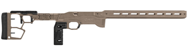Mdt Sporting Goods Inc 116079FDE ACC Premier Gen2 Chassis Cerakote FDE Aluminum Fits Ruger American Rimfire 34.40" OAL