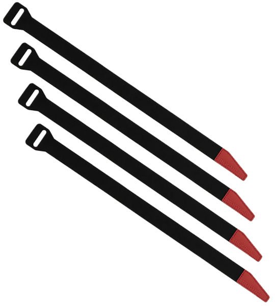 DAKA GRID GEAR STRAPS 4PK BLK