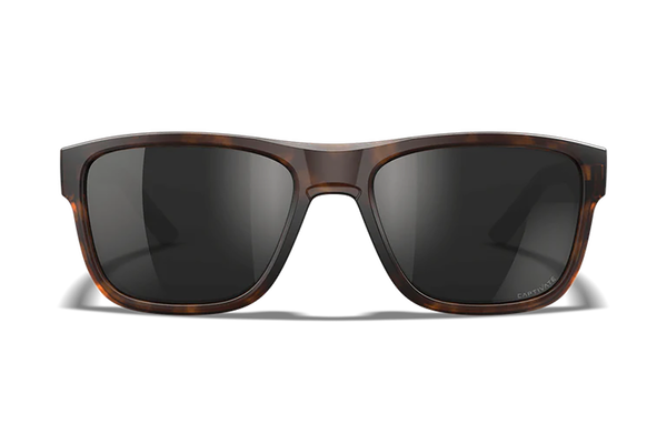 Wiley X AC6OVN15 Ovation  Black Mirror Lens Polycarbonate Matte Tortoise Frame