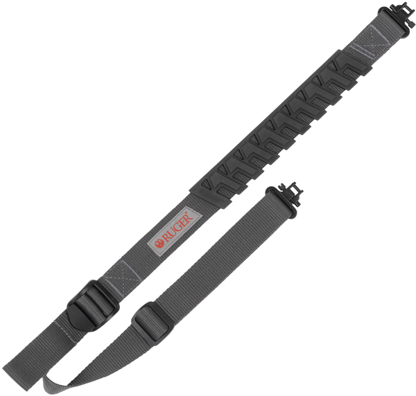 Allen Ruger Trak Web Sling - Molded Baktrak Pad Grey/black