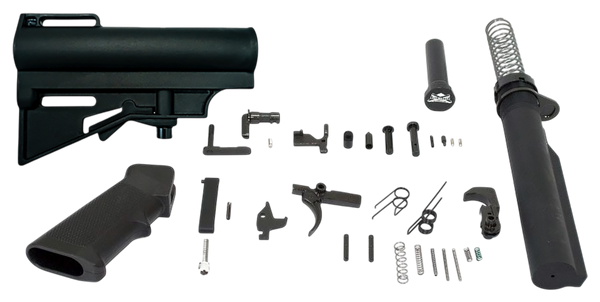 Dpms Panther Arms DP51655159027 Car Blade Lower Build Kit Pistol AR-15 Black
