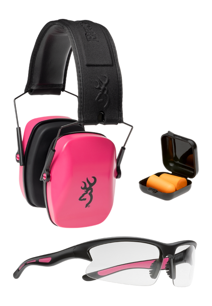 Browning Buckmark Range Kit - With Glasses Pink