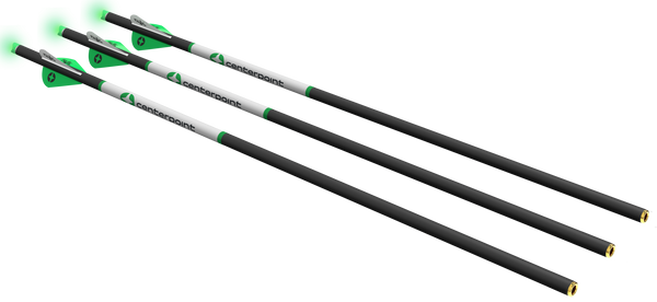 Centerpoint Xbow Arrow 20" - Carbon 400gr Half-moon 3pk
