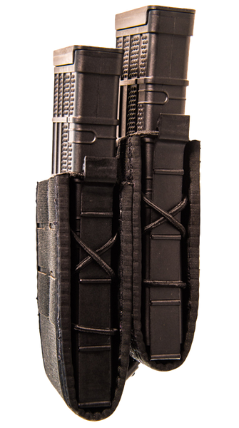 High Speed Gear 41TS02BK Taco Double Duty Staggered Black Nylon Laminate Pistol