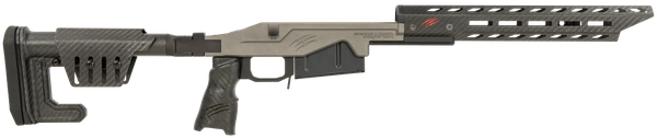 Fierce Firearms LACHSTU  Chassis Kit Tungsten Gray Fits AR-15 Long Action