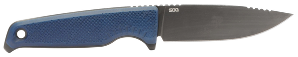 S.O.G SOG17790157 Altair FX  3.40" Fixed Clip Point Plain Satin TiCN Cryo CPM 154 SS Blade, Squid Ink Black GRN Handle, Includes Sheath