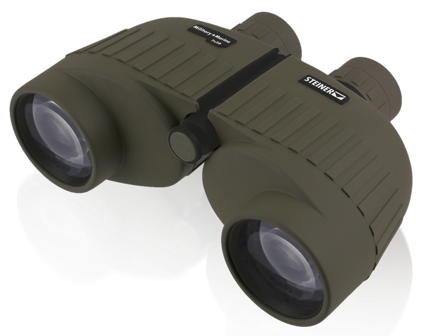 Steiner 2038 Military-Marine  7x50mm Porro Prism, Sports-Auto Focus, OD Green Makrolon w/Rubber Armor