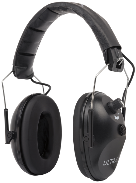 Ultrx Electronic Earmuff - 23db Black
