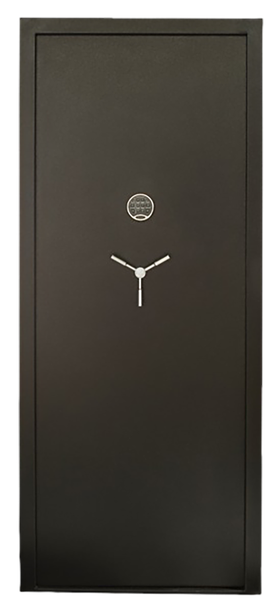 SnapSafe 75415 Vault Door  In-Swing Black 12 Gauge Steel 36.8" W x 81"H Access Code/Key Entry