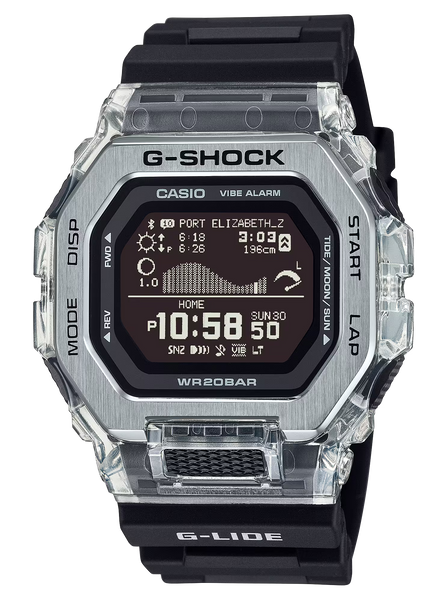 GSHOCK GBX-100S-1CR DIGITAL G-GLIDE BLK