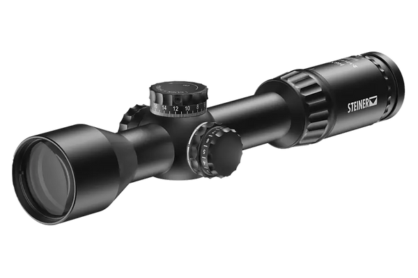 Steiner 8782 H6Xi  Black 2-12x42mm 30mm Tube, Illuminated STR-MIL Reticle