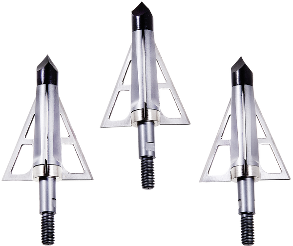 Allen 14694 CX Terminus Broadhead Stainless Steel Blades Silver 3 Pack