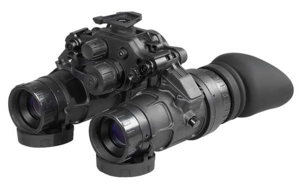 AGM Global Vision 12UN51284154011 UNVG-51 NW1 Night Vision Goggles Black 1x 51-64 lp/mm Resolution