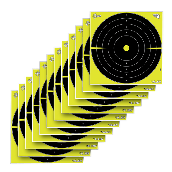 EZ-Aim 15214 Splash Reactive  Bullseye Non-Adhesive 12 Pack