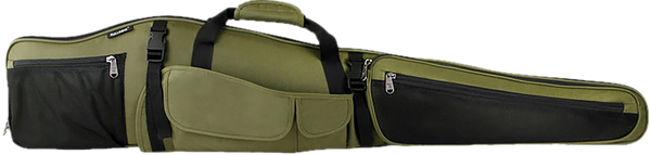 Bulldog Hunter Rifle Case - Green W/ Black 48"