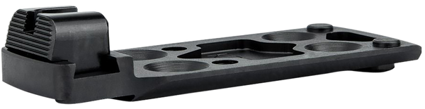 Kimber Mfg.,inc 4200423 KDS9C Dovetail Rear Sight Optic Plates Kit  Black/Blank Rear Sight