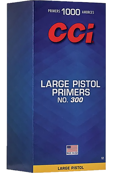 CCI 0012 Standard Pistol No. 300 Large Pistol Multi Caliber Handgun 1000/Box