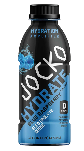 Jocko Fuel 29746 Blue Rasberry Hydrate Drink 16oz 12Pack
