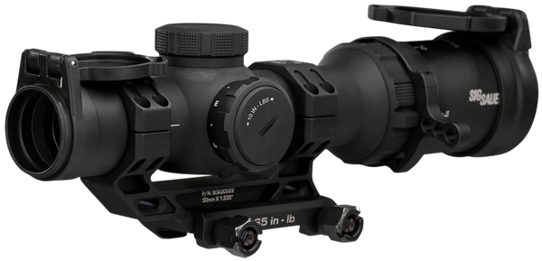 Sig Scope Tango Msr Compact - 1-6x24 Sfp 30mm Ill Bdc6 Black