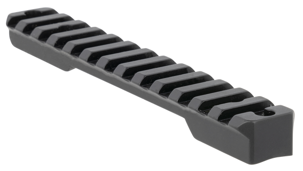Talley PSM258779 Fierce Rivalry Picatinny Rail  Black Anodized Short Action 20 MOA