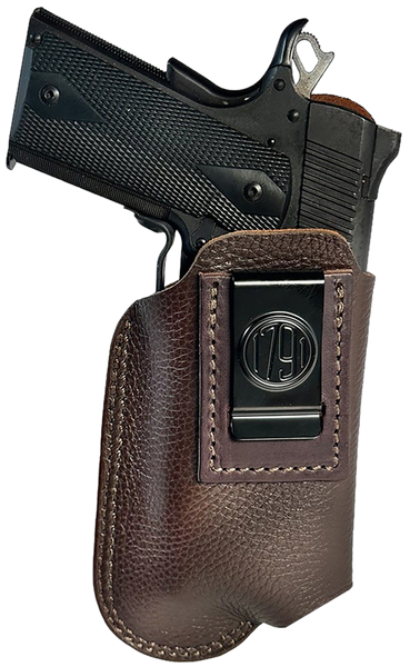 1791 Gunleather ORLBFCD3LBRWR Optic Ready Light Bearing Fair Chasing IWB Size 03 Brown Right Hand