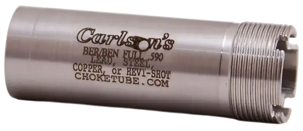 Carlson's Choke Tubes 50616   Mobil 20 Gauge Full Flush Stainless Steel