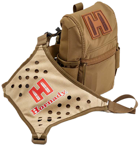 Hornady 99163 Bino Case  Tan Harness Magnetic Closure