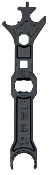 LBE Unlimited ARMTL Armorers Tool  Black 4140 Steel AR Platform Firearm AR-15 Compatible w/ AR15