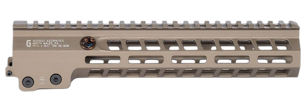 Geissele Automatics 051658S Super Modular Rail MK14 DDC Aluminum 10.50" Long