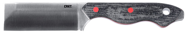 CRKT 4037 Razel  2.97" Fixed Plain Satin D2 Steel Blade/Weathered Resin Infused Fiber Handle Includes Sheath