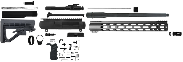 TacFire SSRK308LPK16N Rifle Kit  308 Win Black