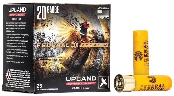 Federal P2585 Premium Wing-Shok Magnum 20Gauge 3" 1 1/4oz 5Shot 25 Per Box/10 Case